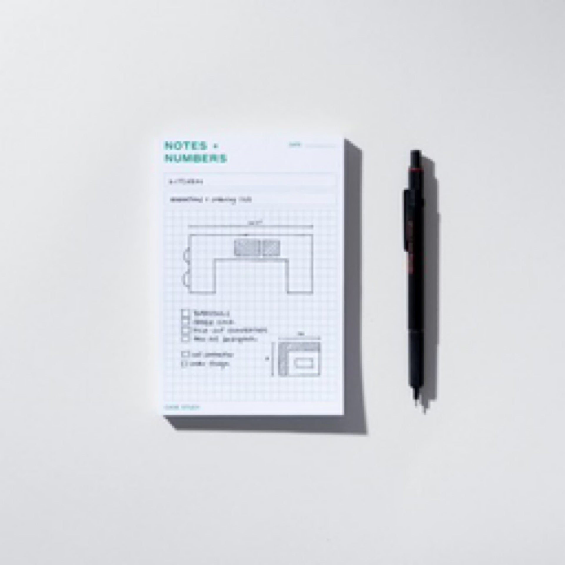 Case Study Notes + Numbers Notepad | Parker Paper Company