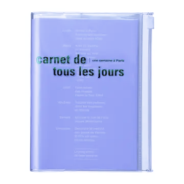 Mark's Zipper Notebook/Days Neo Agenda Diary Paper, B6