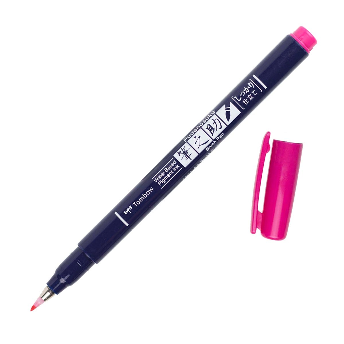 Tombow Fudenosuke Brush Pen Pink Parker Paper Company